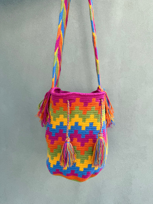 Bolso Wayuu Color Tribe Ref. 04