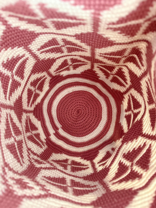 Bolso Wayuu Rosa Alba Ref. 01